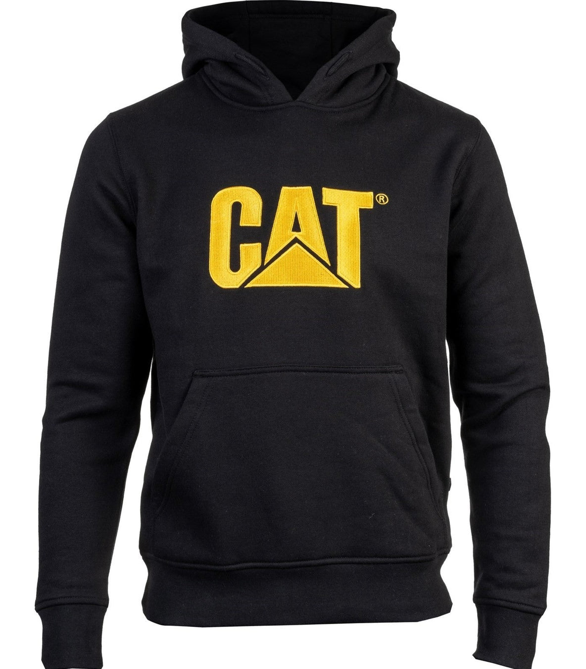 Caterpillar Trademark Hooded Sweatshirt in Black 