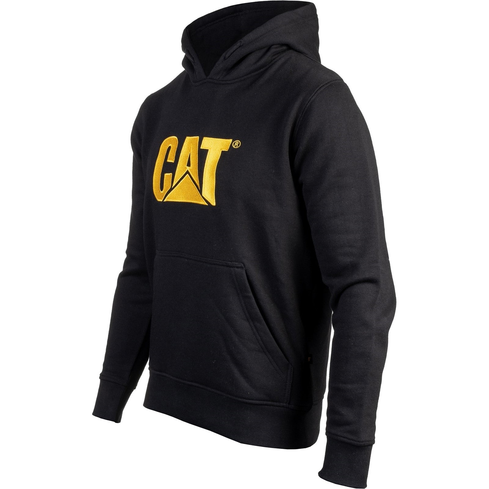 Caterpillar Trademark Hooded Sweatshirt in Black 