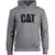 Caterpillar Trademark Hooded Sweatshirt in Heather Grey #colour_heather-grey