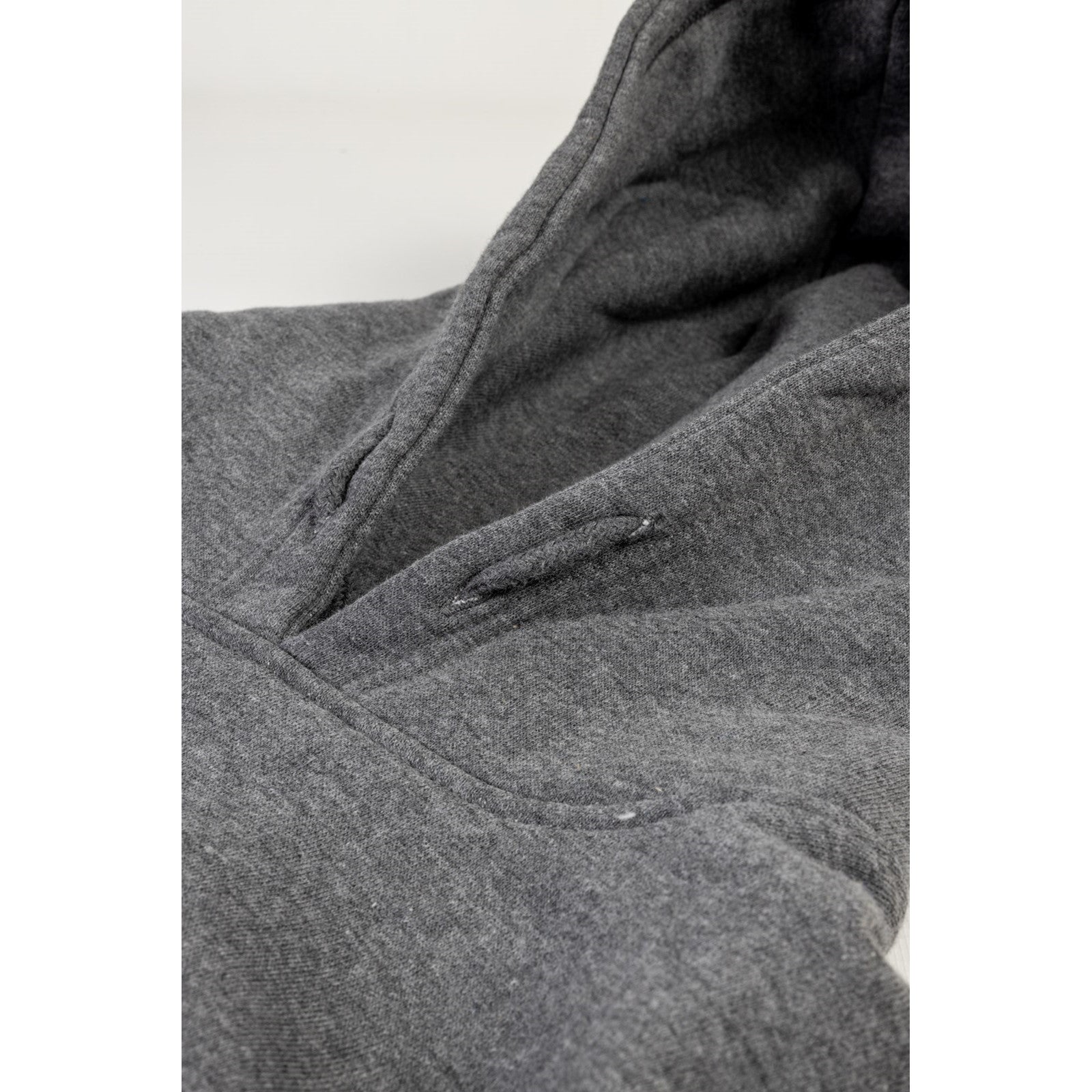 Caterpillar Trademark Hooded Sweatshirt in Heather Grey 