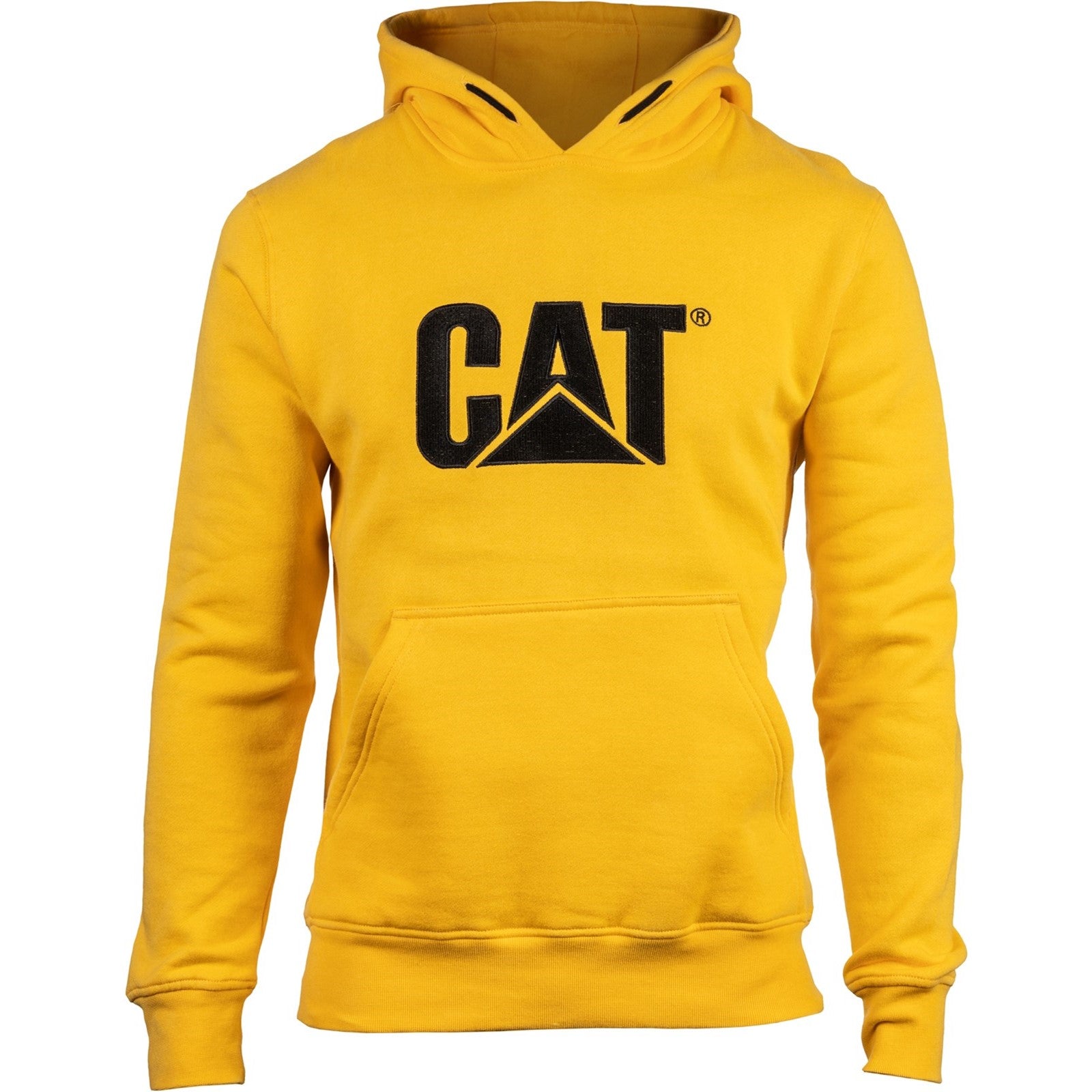 Caterpillar Trademark Hooded Sweatshirt in Yellow 