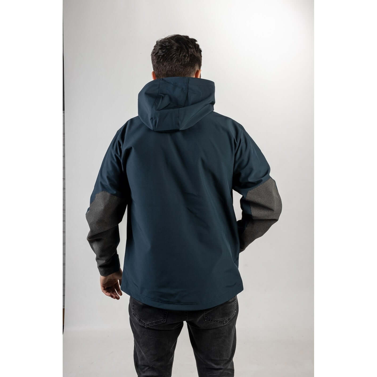 Caterpillar Capstone Hooded Soft Shell Jacket in Marine 