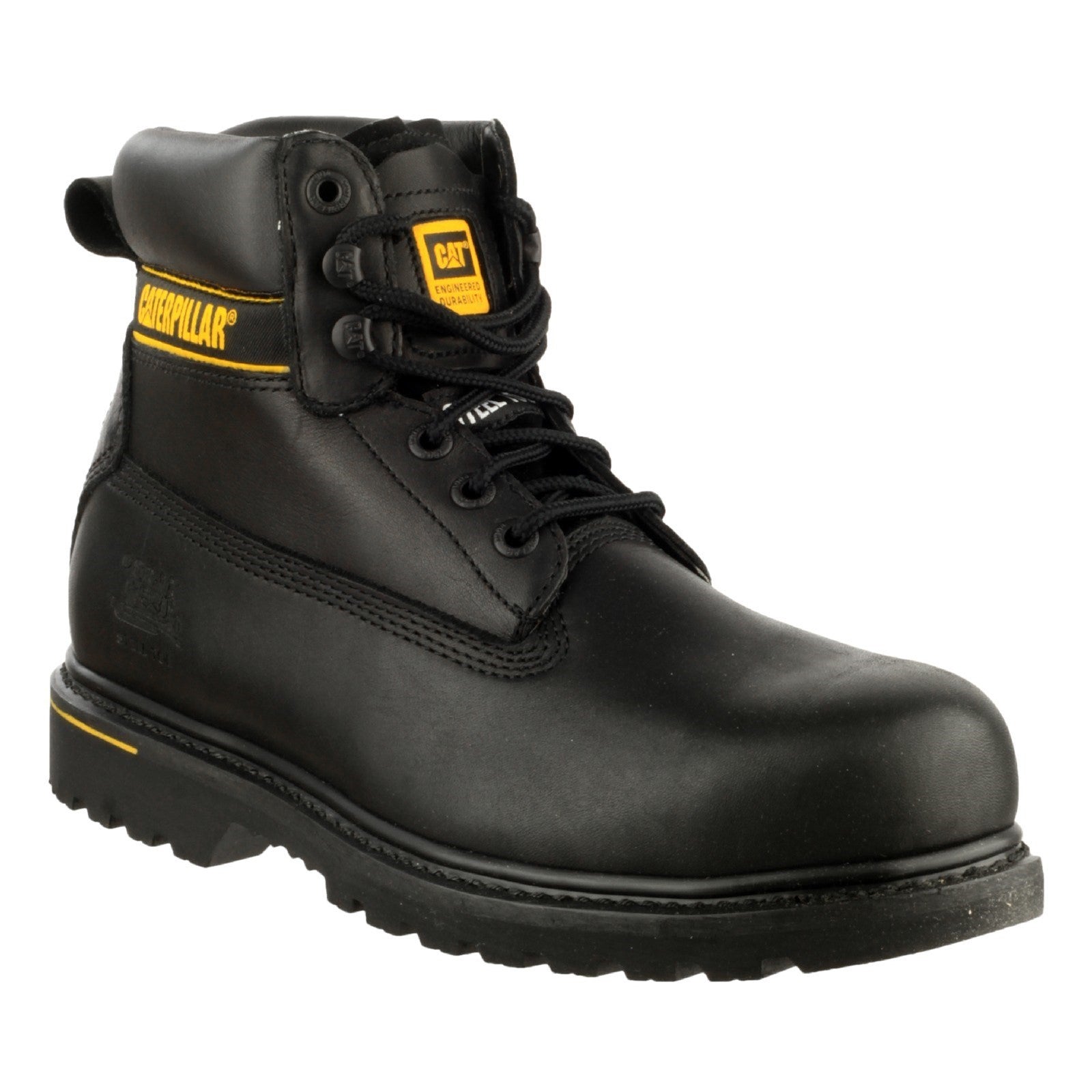 Caterpillar Holton S3 Safety Boot in Black 