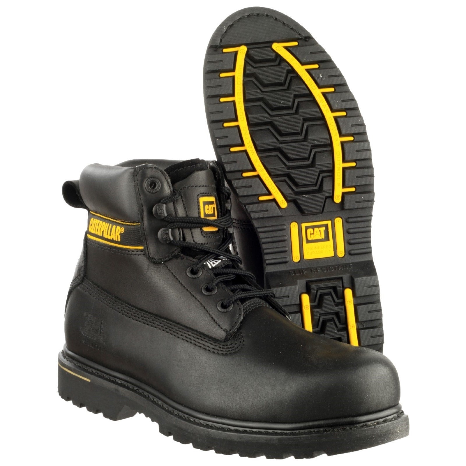 Caterpillar Holton S3 Safety Boot in Black 