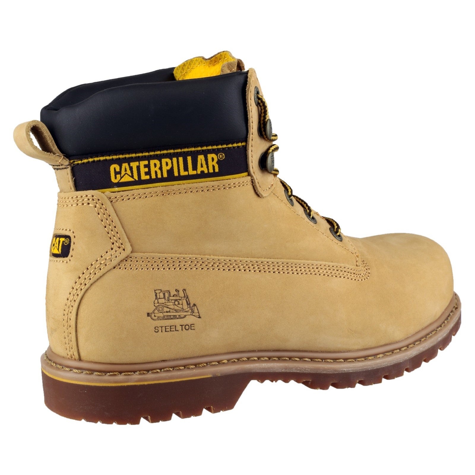 Caterpillar Holton S3 Safety Boot in Honey 