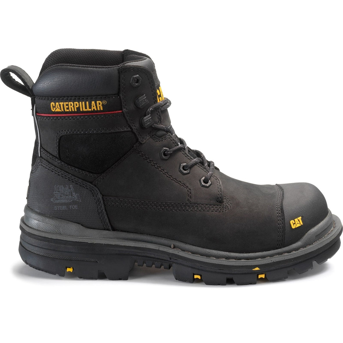Caterpillar Gravel 6&quot; Safety Boot in Black 