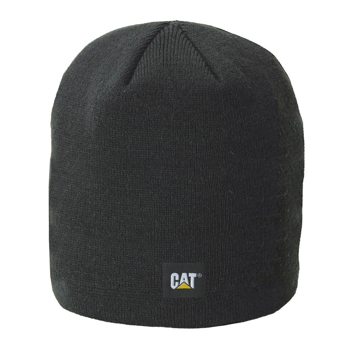Caterpillar Logo Knit Cap in Black