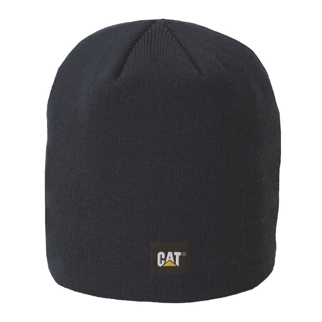 Caterpillar Logo Knit Cap in Navy 