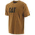 Caterpillar Trademark Logo T Shirt in Bronze #colour_bronze