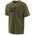 Caterpillar Trademark Logo T Shirt in Chive #colour_chive