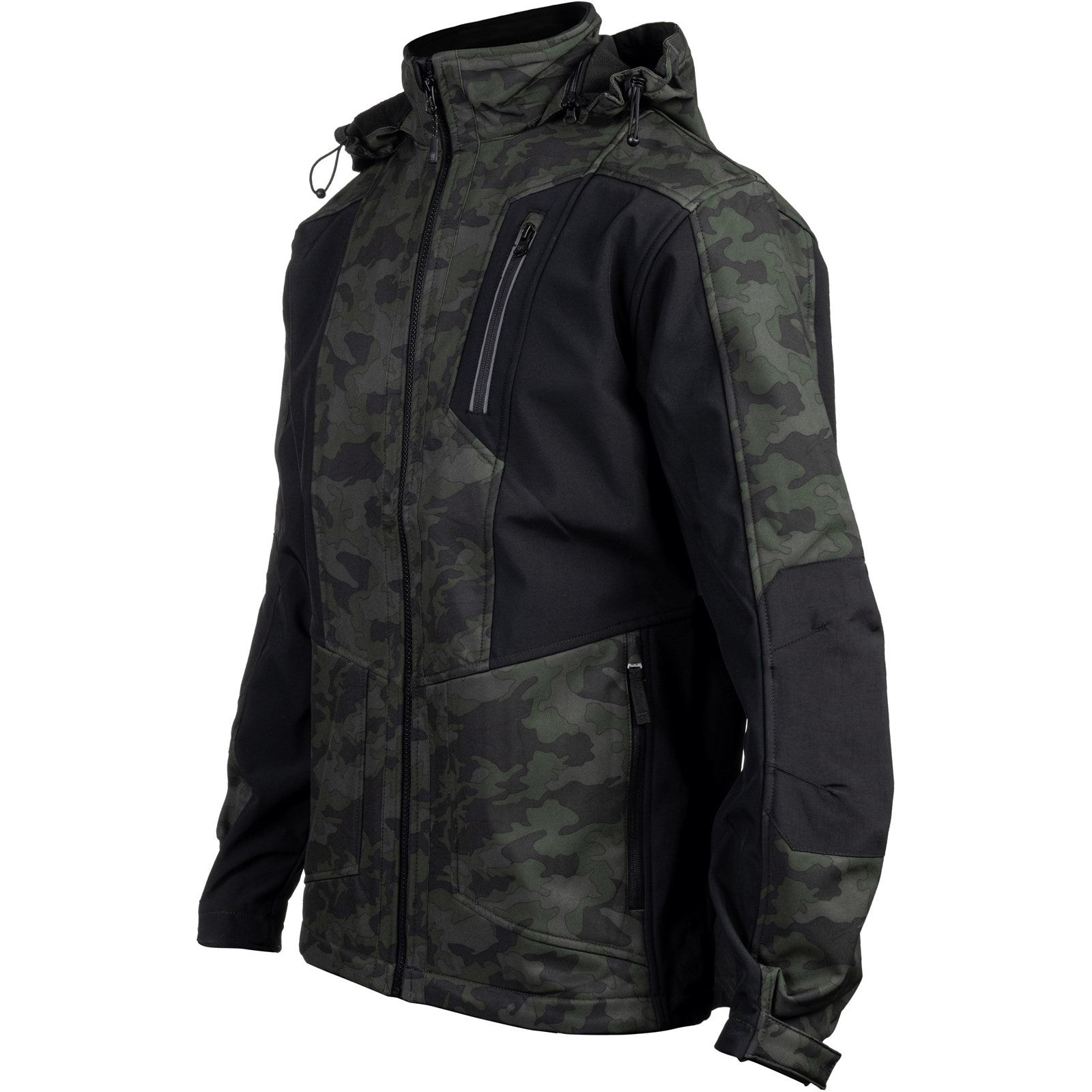 Caterpillar Mercury Soft Shell Jacket in Night Camo 