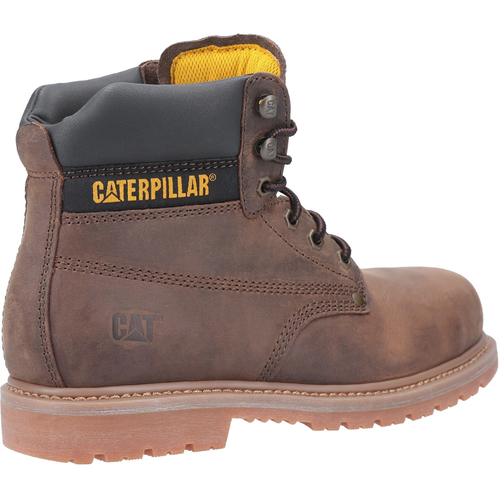 Caterpillar Powerplant Gyw Safety Boot in Brown 