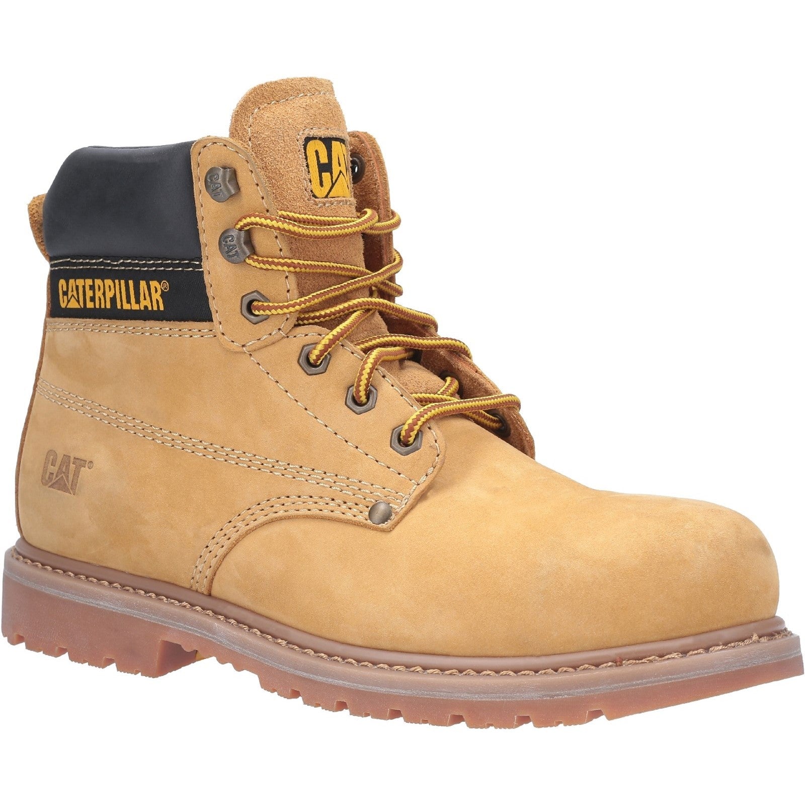 Caterpillar Powerplant Gyw Safety Boot in Honey 