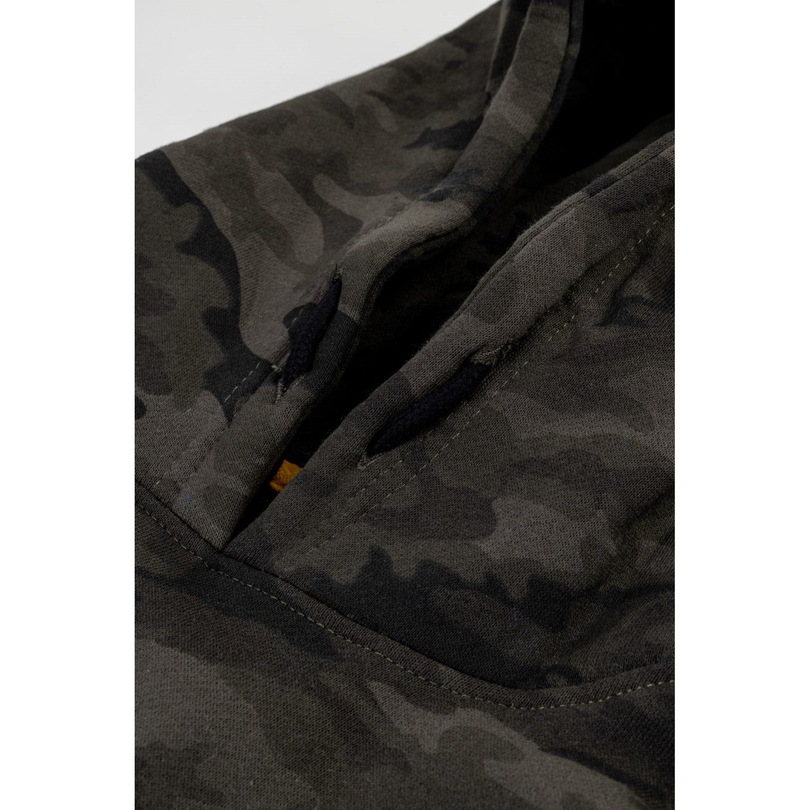 Caterpillar Trademark Hooded Sweatshirt in Night Camo 