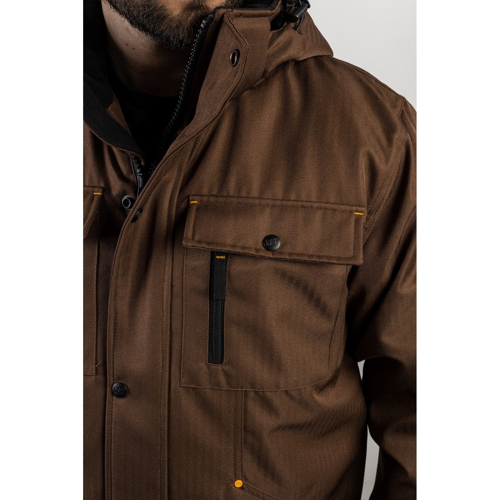 Caterpillar Stealth Insulated Workwear Jacket in Buffalo 