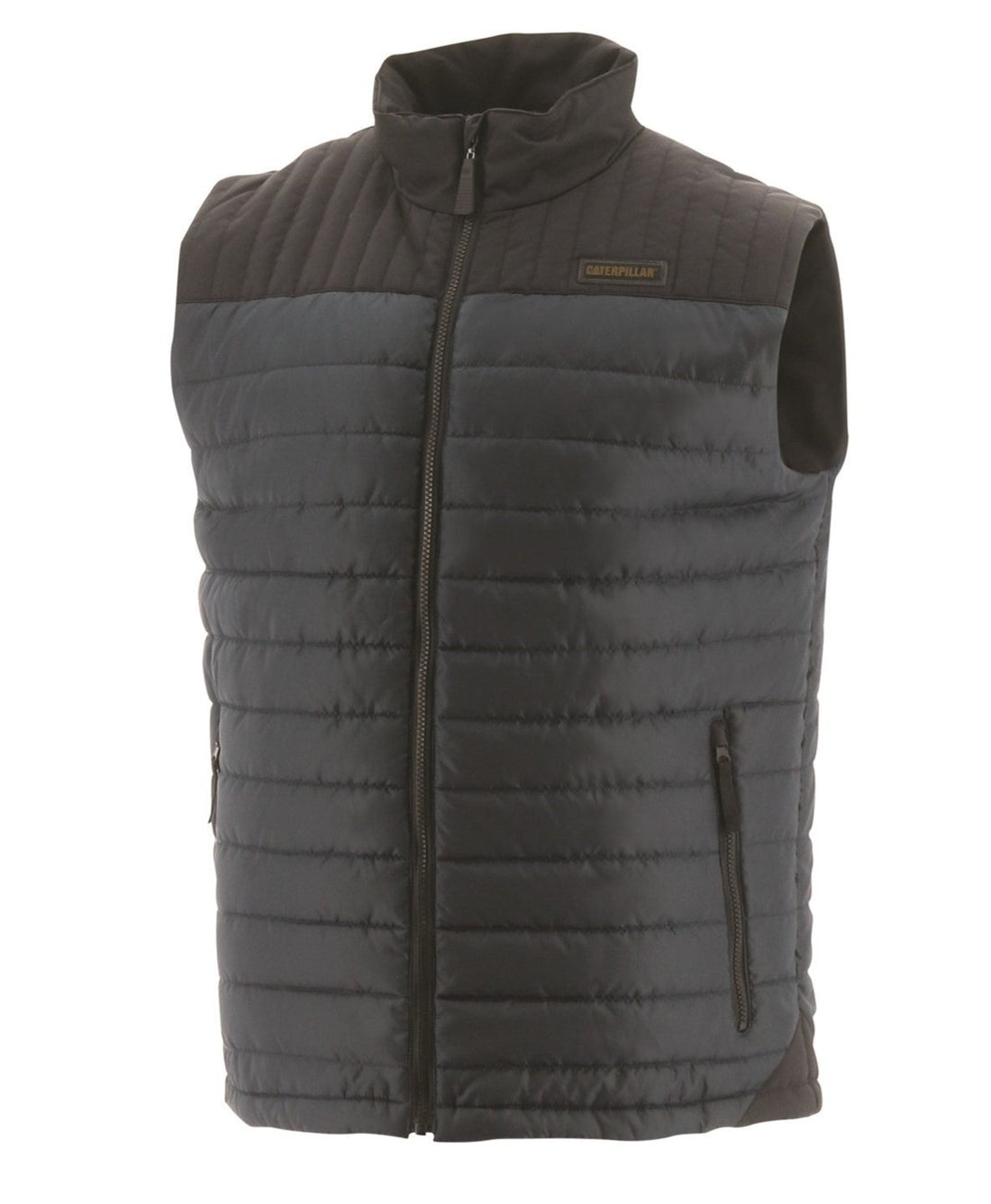 Caterpillar Squall Vest Body Warmer in Dark Shadow