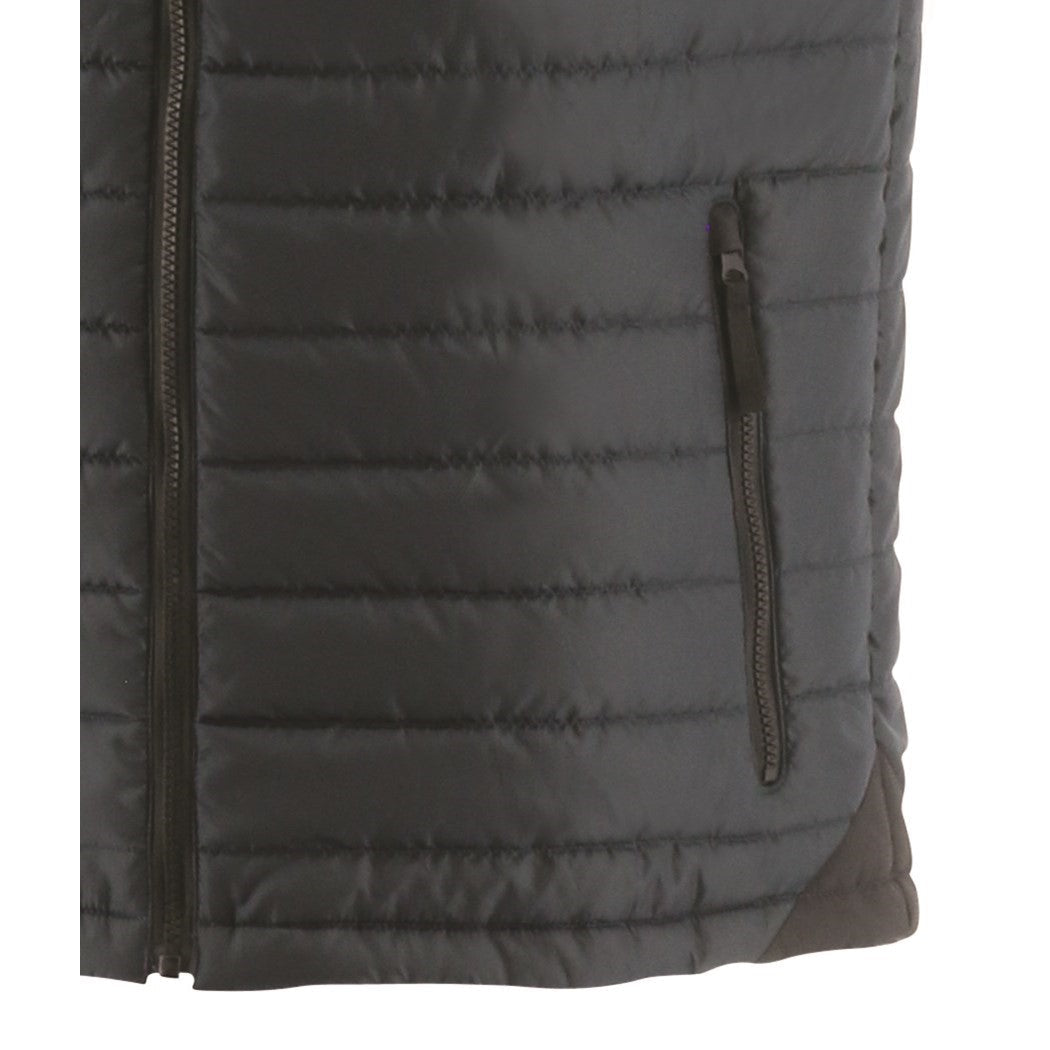 Caterpillar Squall Vest Body Warmer in Dark Shadow