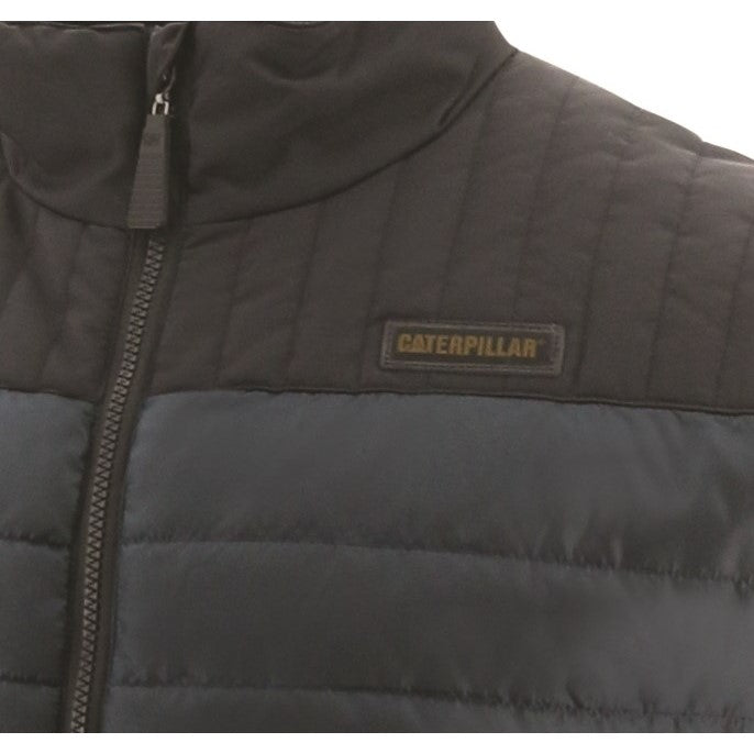 Caterpillar Squall Vest Body Warmer in Dark Shadow