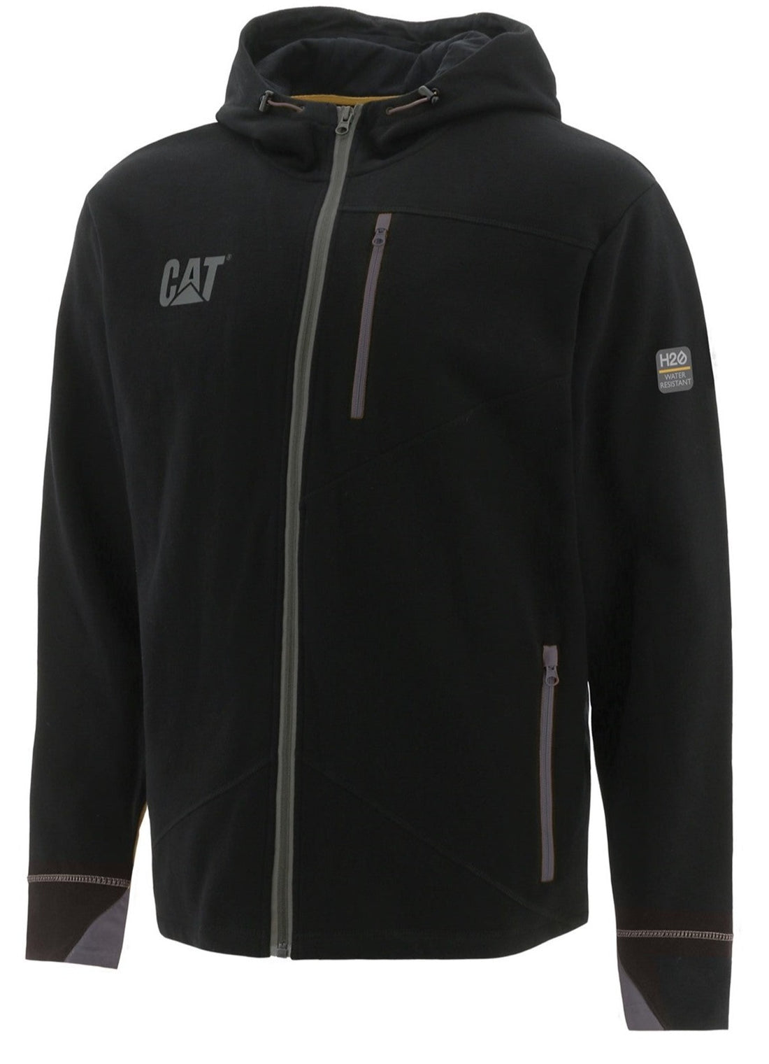 Caterpillar H2O Zip Work Sweatshirt in Black 