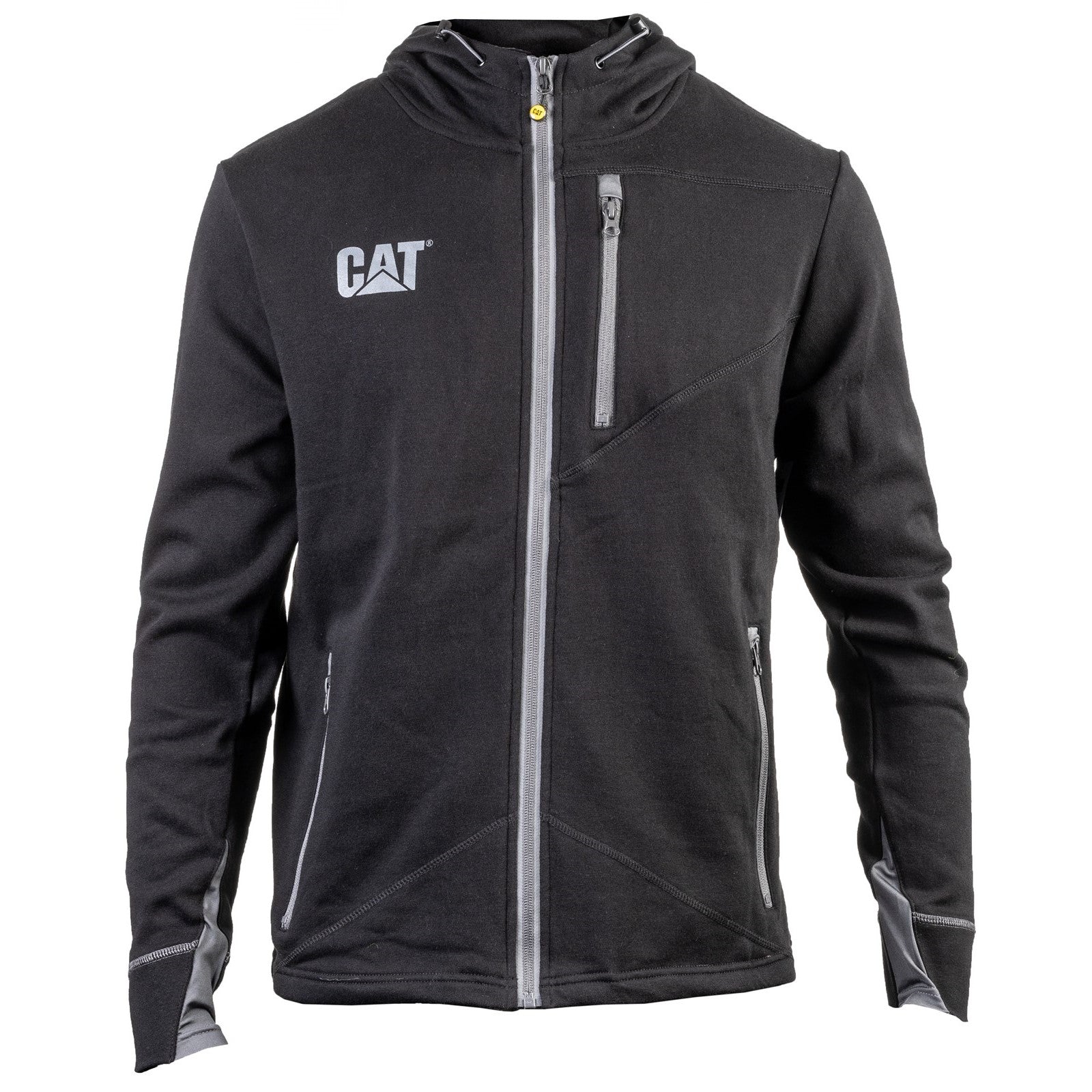 Caterpillar H2O Zip Work Sweatshirt in Black  