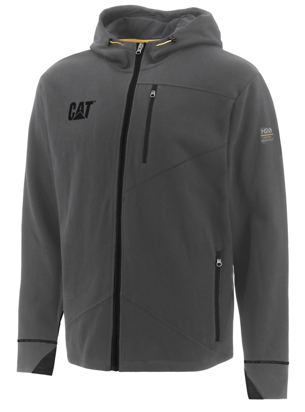 Caterpillar H2O Zip Work Sweatshirt in Dark Shadow  