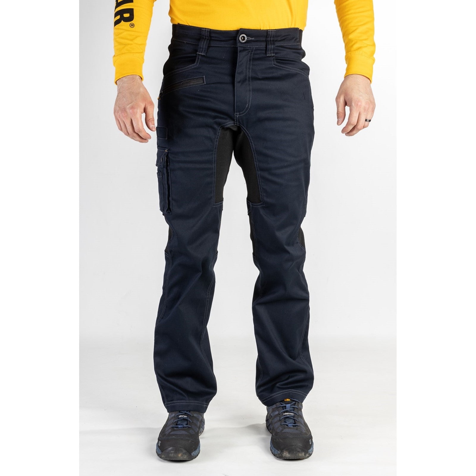 Caterpillar Operator Flex Trouser in Navy 