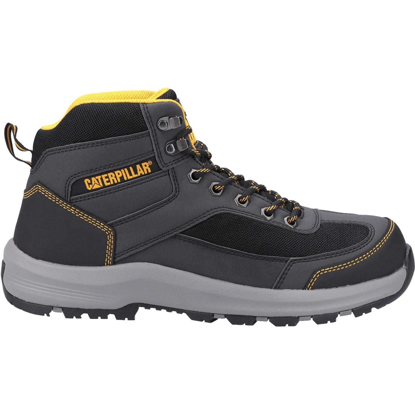 Caterpillar Elmore Mid Safety Hiker in Grey 