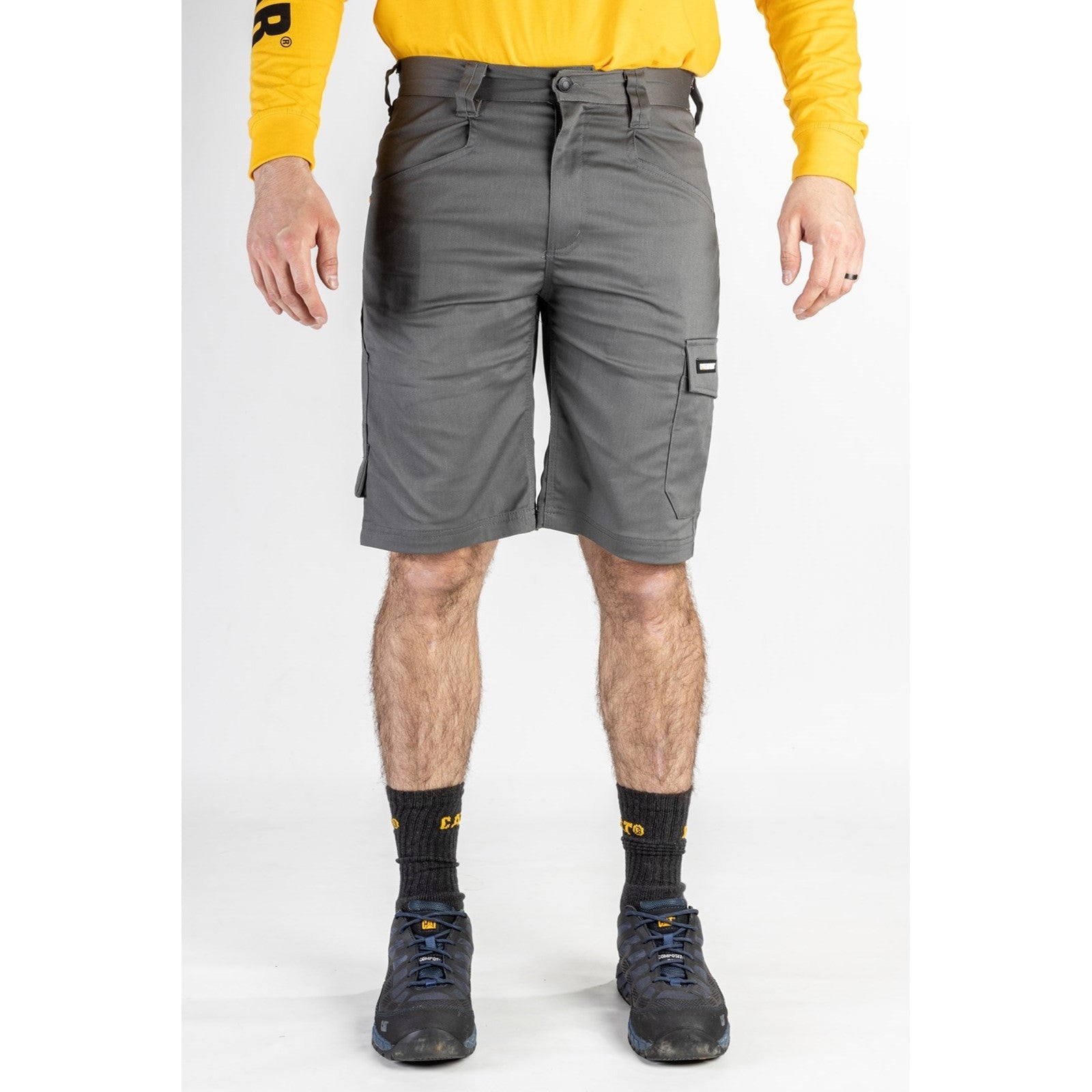 Caterpillar Tracker Shorts in Dark Shadow