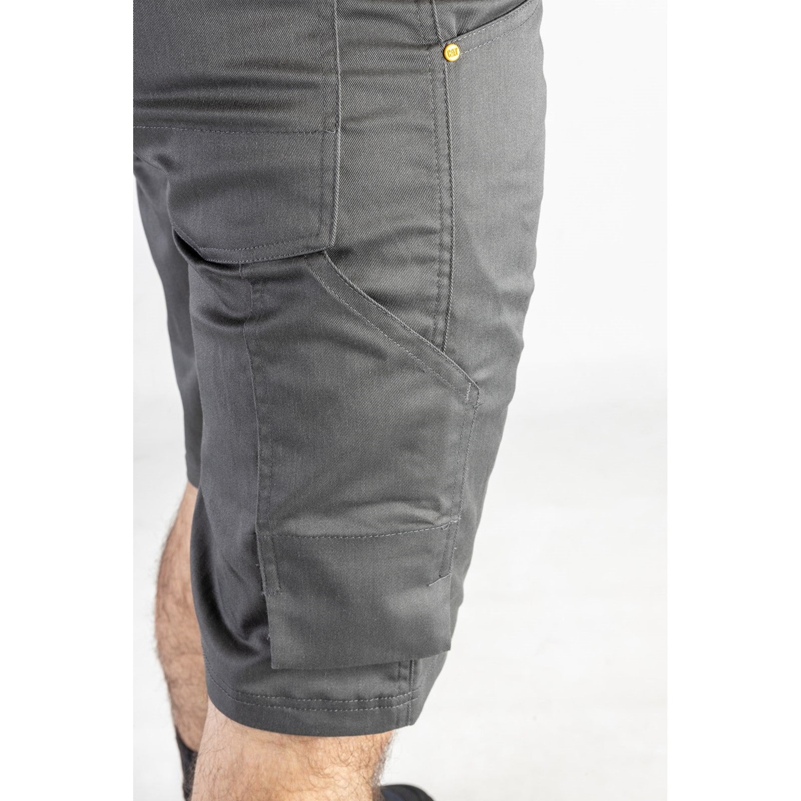 Caterpillar Tracker Shorts in Dark Shadow