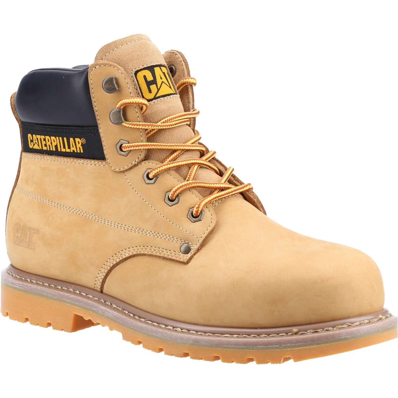 Caterpillar Powerplant S3 Gyw Safety Boot in Honey 