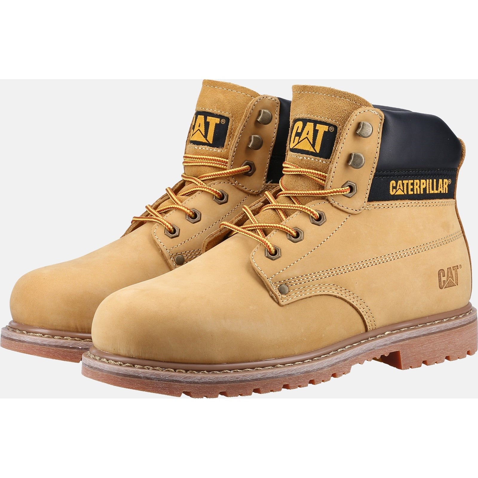 Caterpillar Powerplant S3 Gyw Safety Boot in Honey 