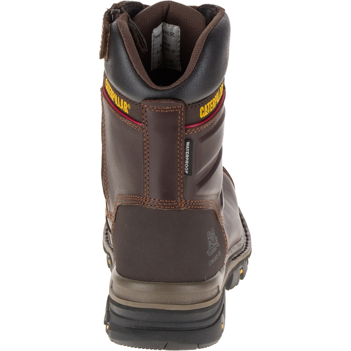 Caterpillar Premier Waterproof S3 Safety Boot in Brown 