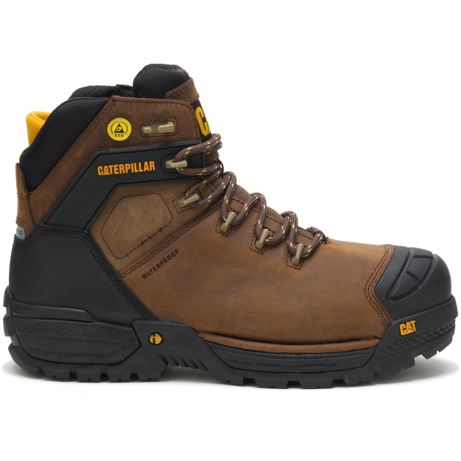 Caterpillar waterproof safety on sale boots