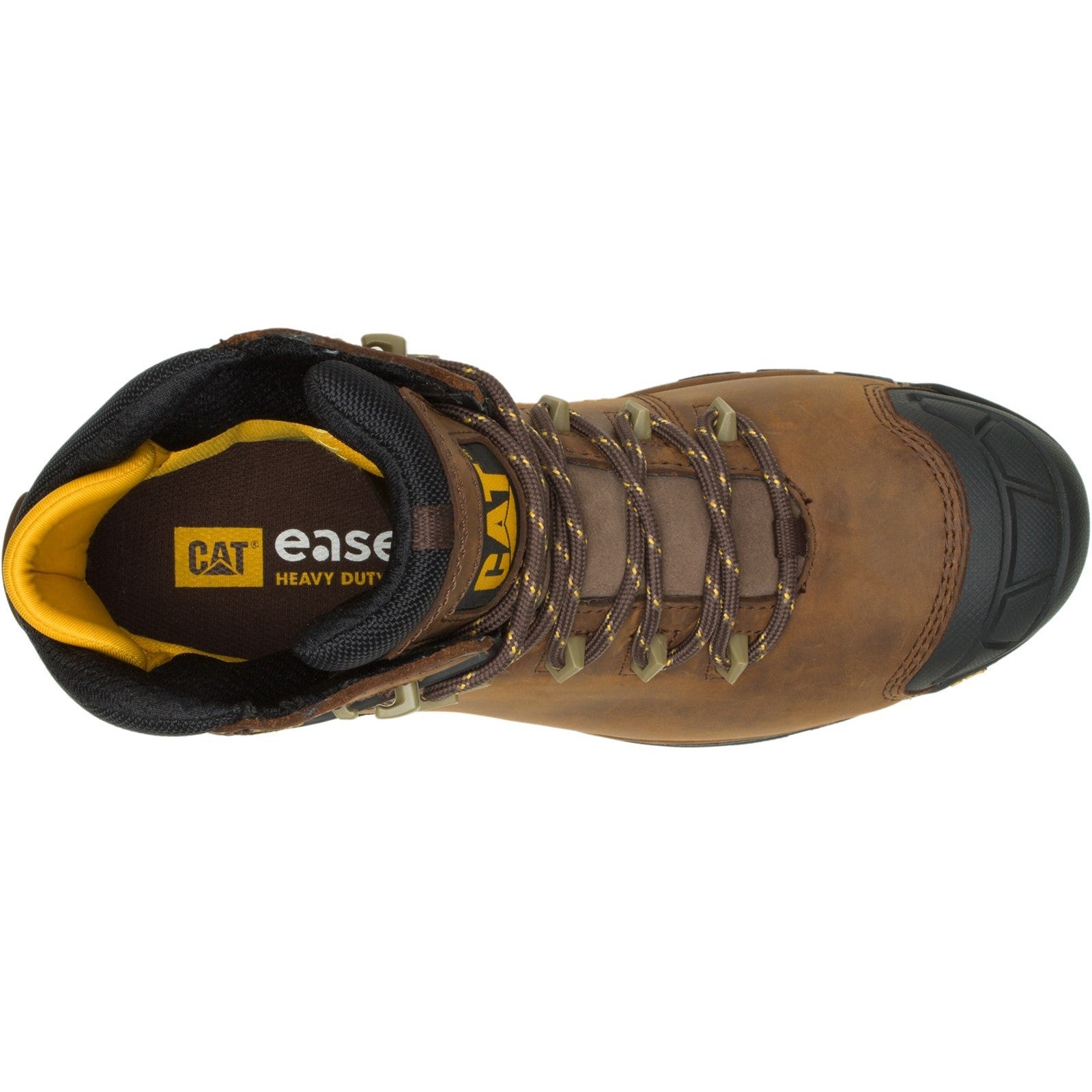 Caterpillar Excavator Safety Boot in Brown 