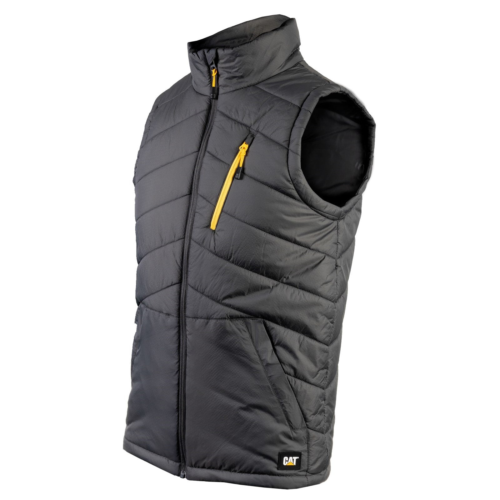 Caterpillar Essentials Body Warmer in Dark Shadow 