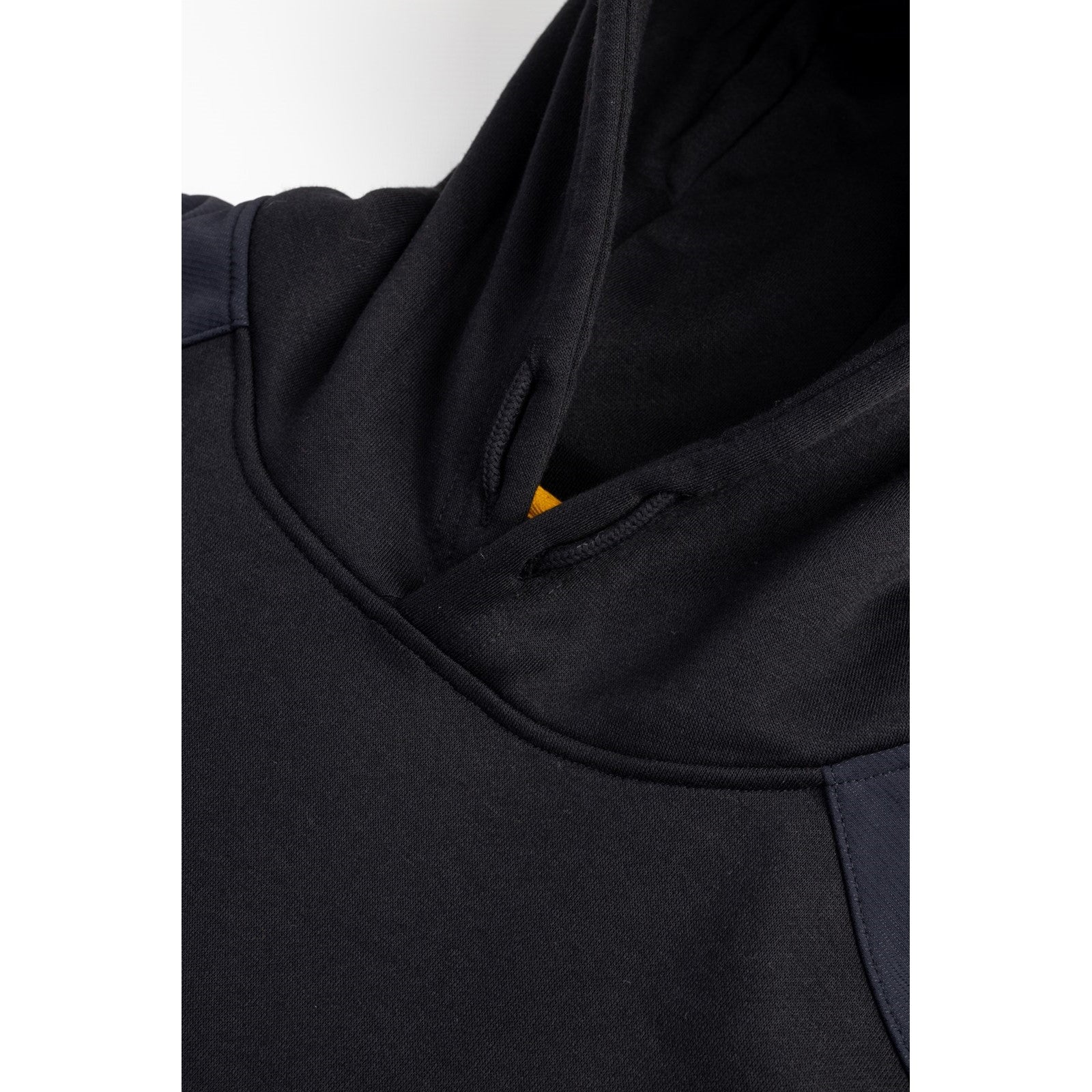 Caterpillar Essentials Hooded Sweatshirt. Black. Hood 