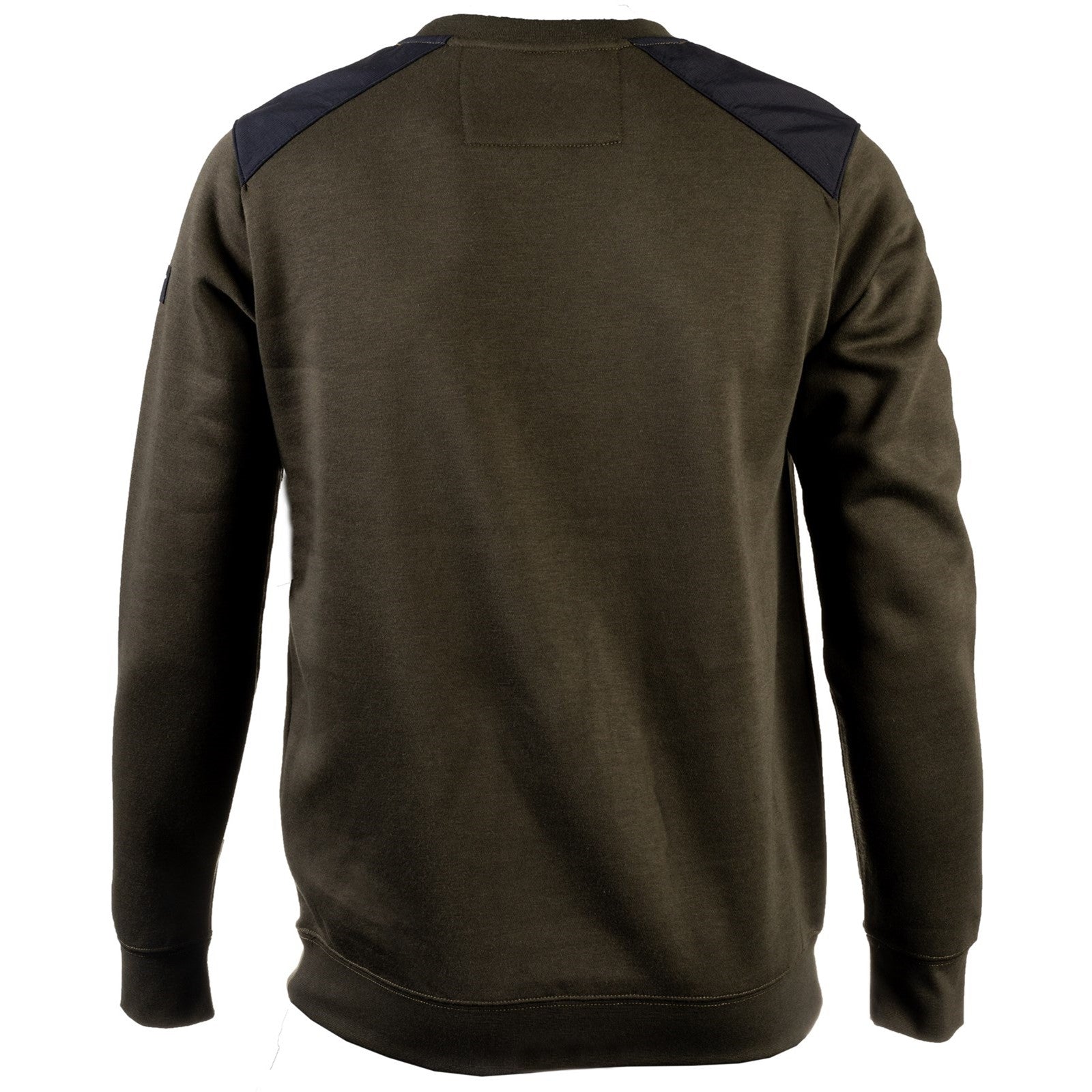 Caterpillar Essentials Crewneck Sweatshirt in Army Moss 