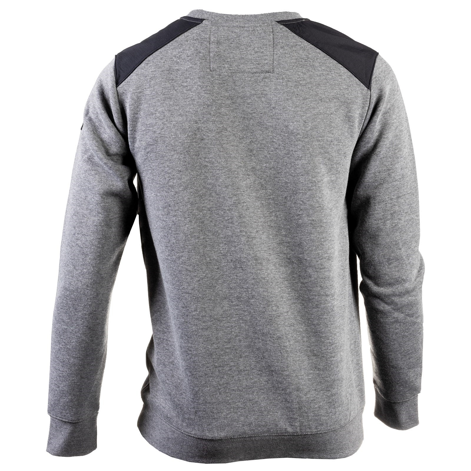 Caterpillar Essentials Crewneck Sweatshirt in Dark Heather Grey  