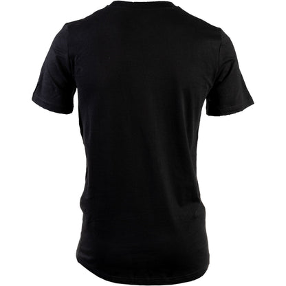 Caterpillar Essentials Short Sleeve T Shirt. Black. Rear View 