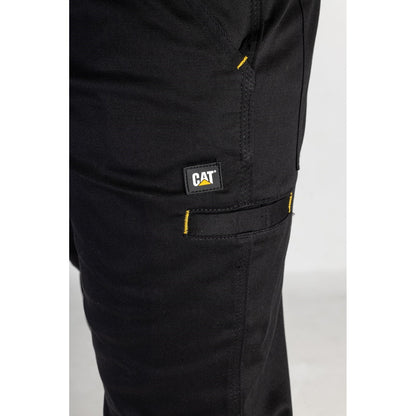 Thigh pocket detail Caterpillar Machine Trousers in Black  