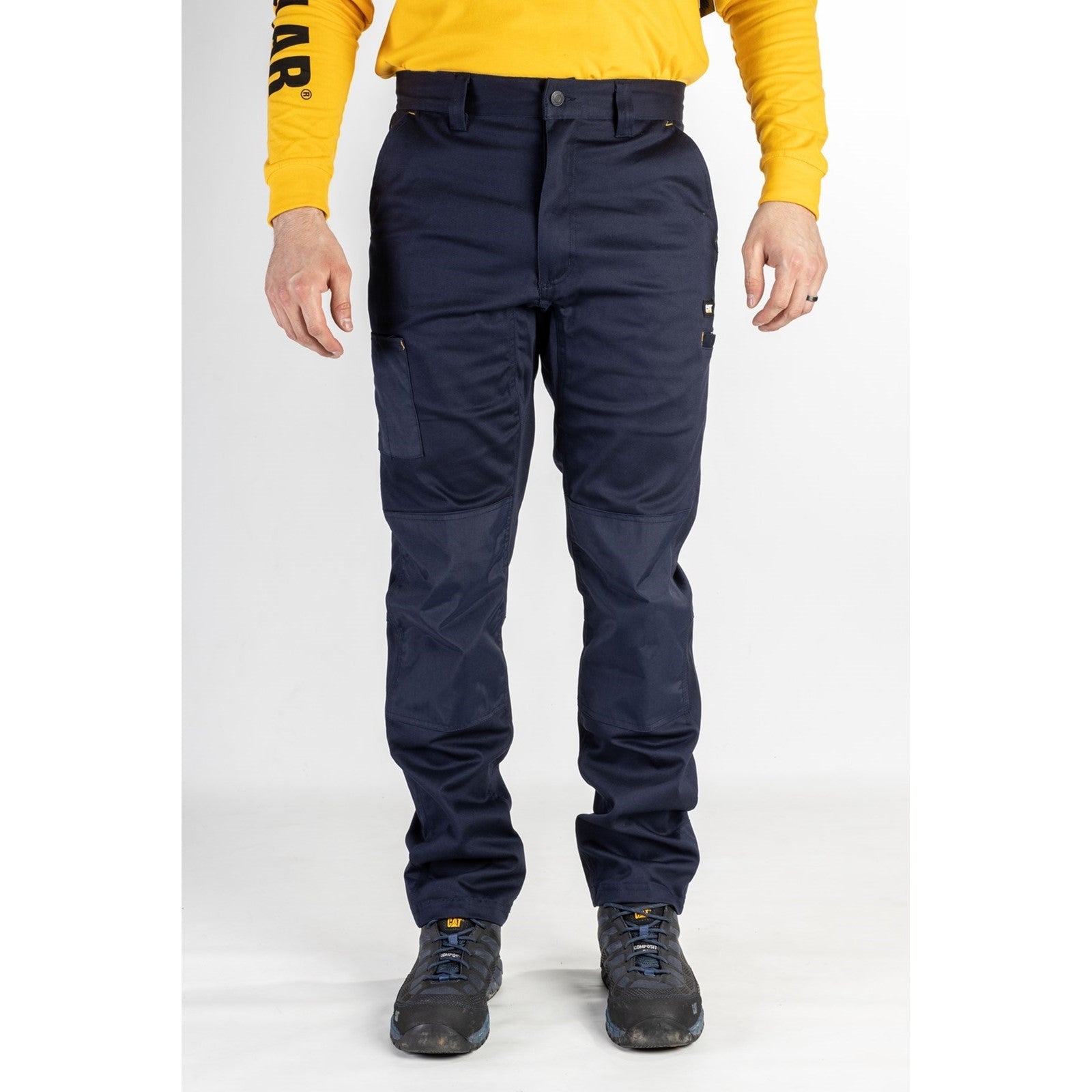 Caterpillar Machine Trousers in Navy 