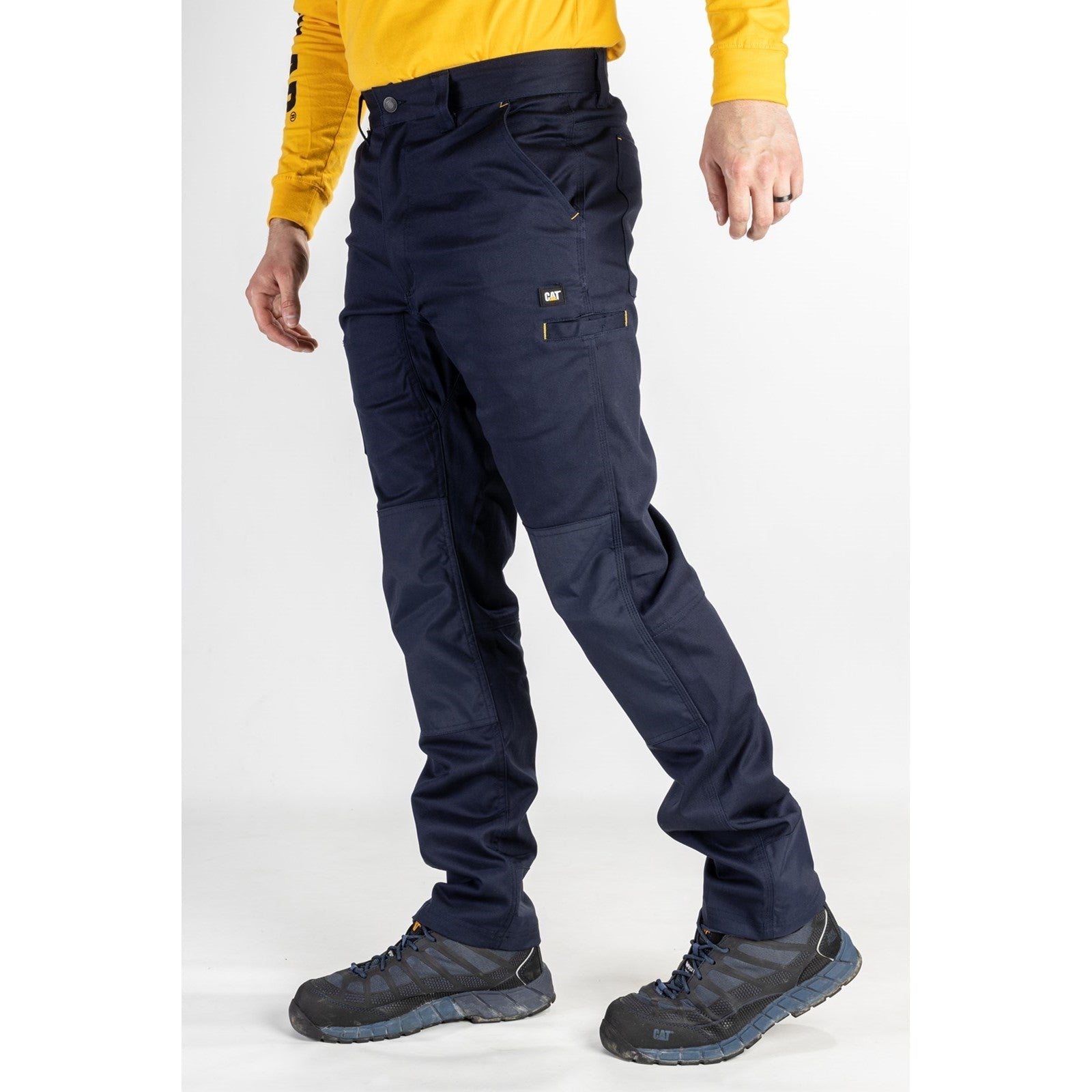 Caterpillar Machine Trousers in Navy 