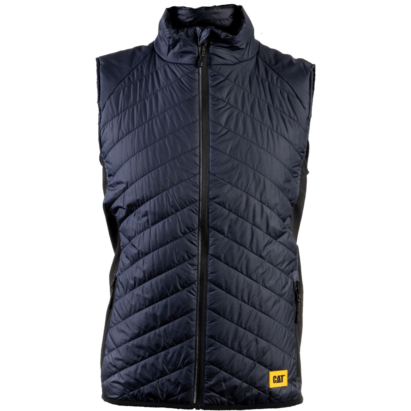 Caterpillar Trades Hybrid Body Warmer in Navy 