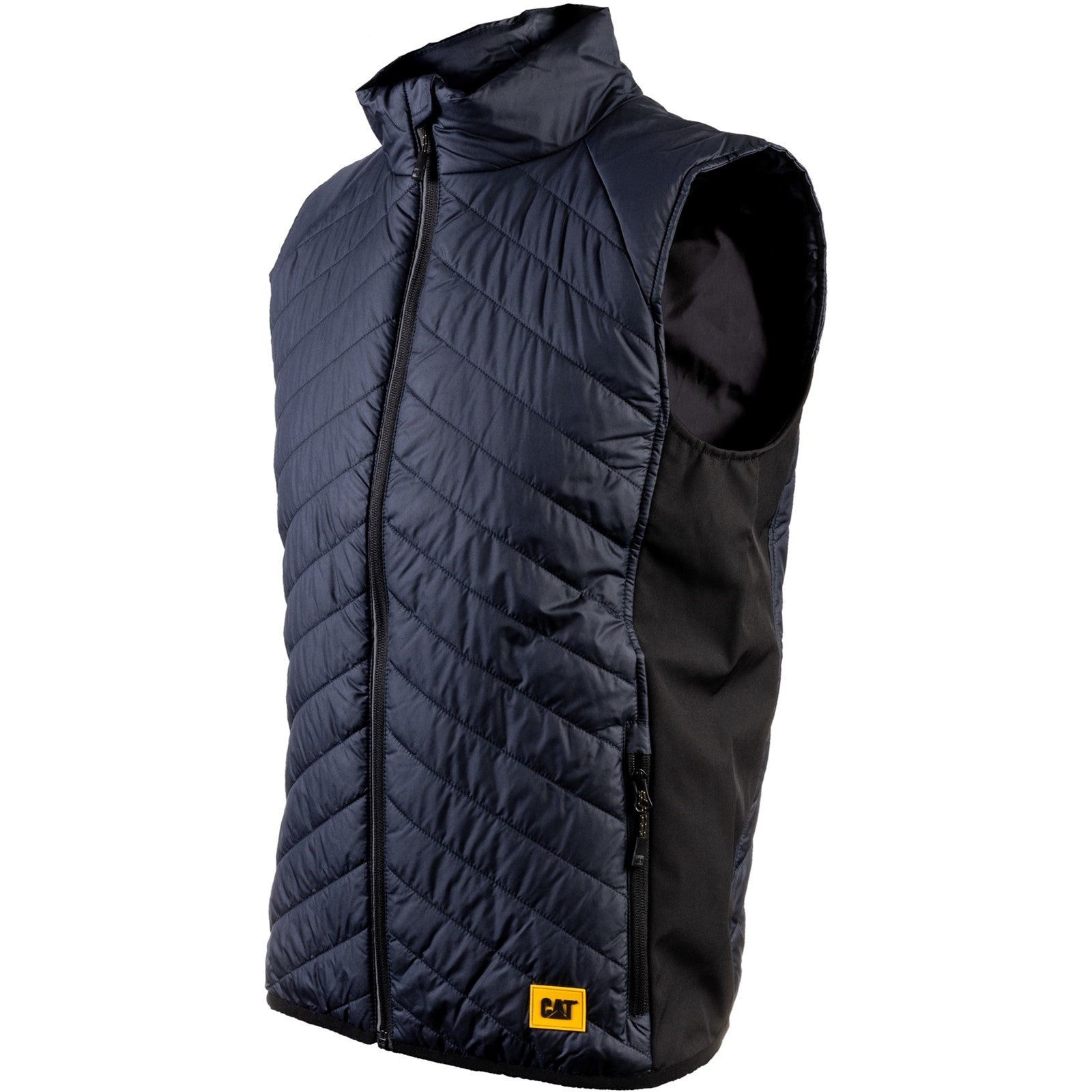 Caterpillar Trades Hybrid Body Warmer in Navy 