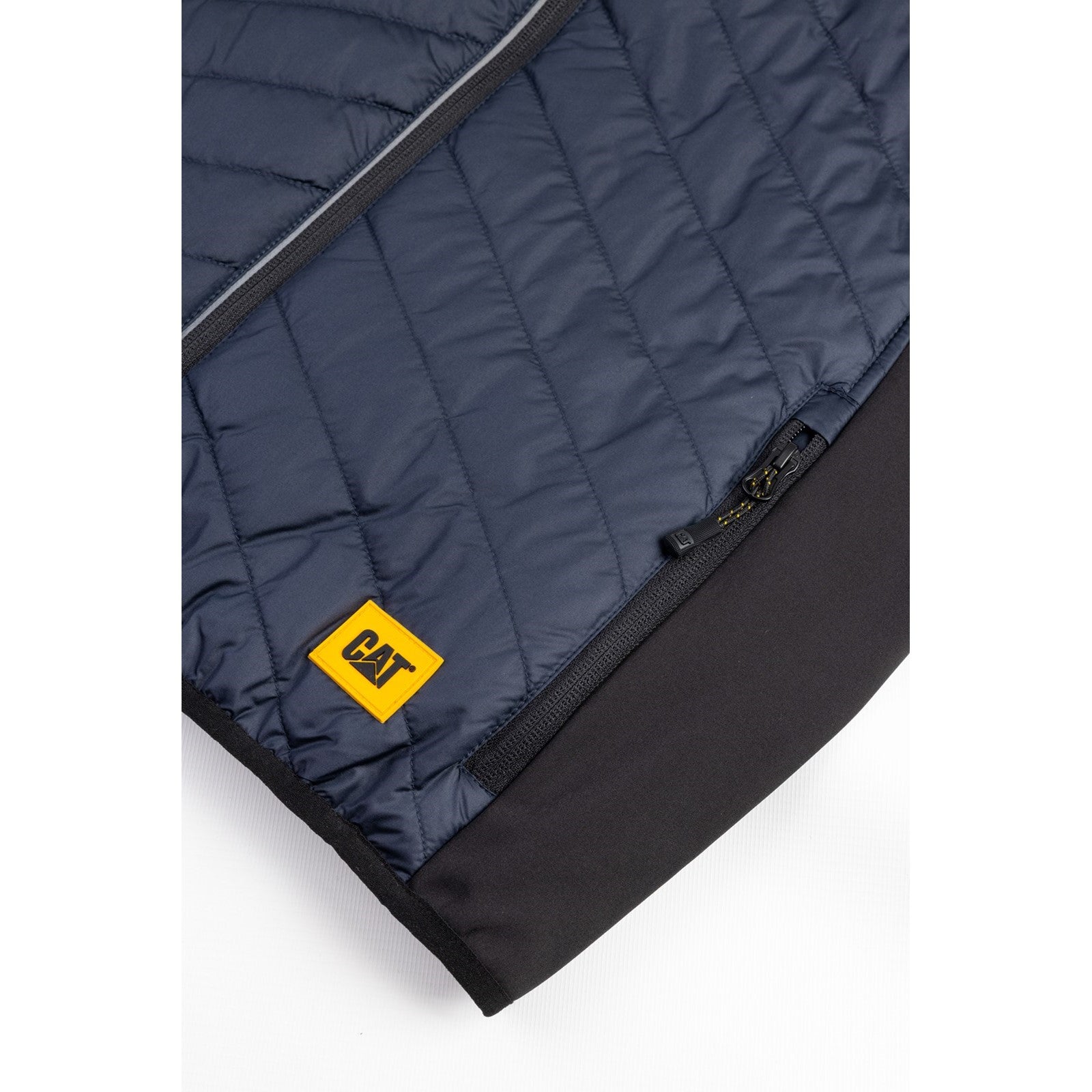 Caterpillar Trades Hybrid Body Warmer in Navy 