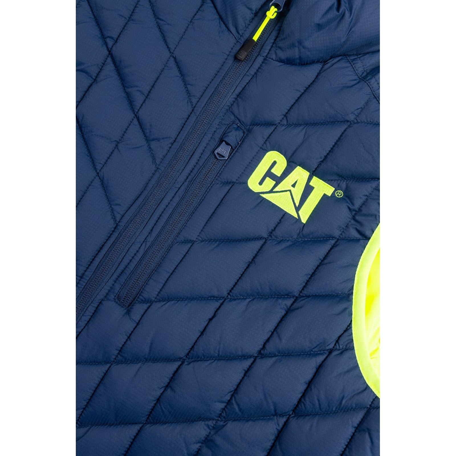 Caterpillar Insulated Vest in Detroit Blue 