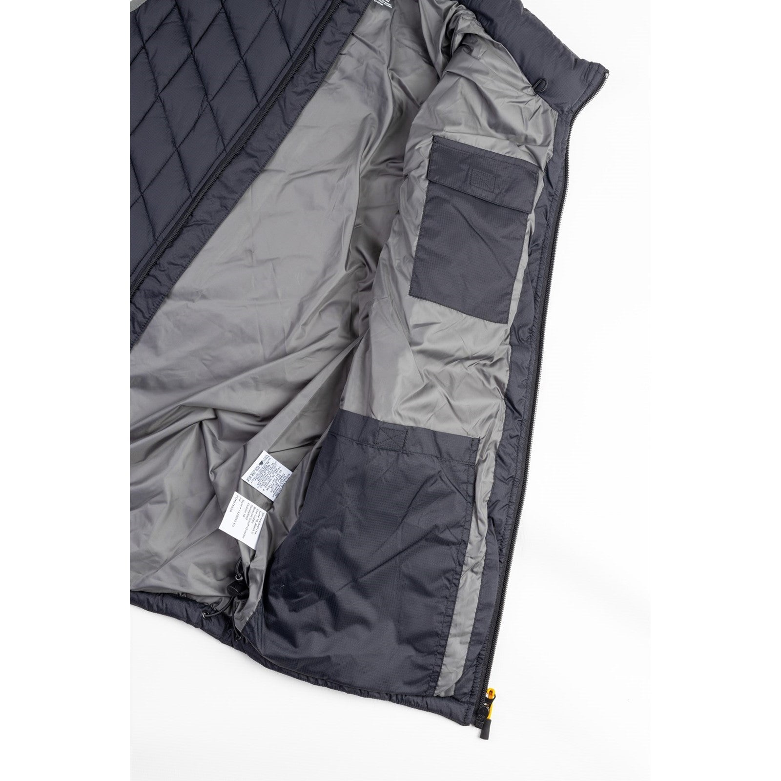 Caterpillar Insulated Vest in Black Charcoal 