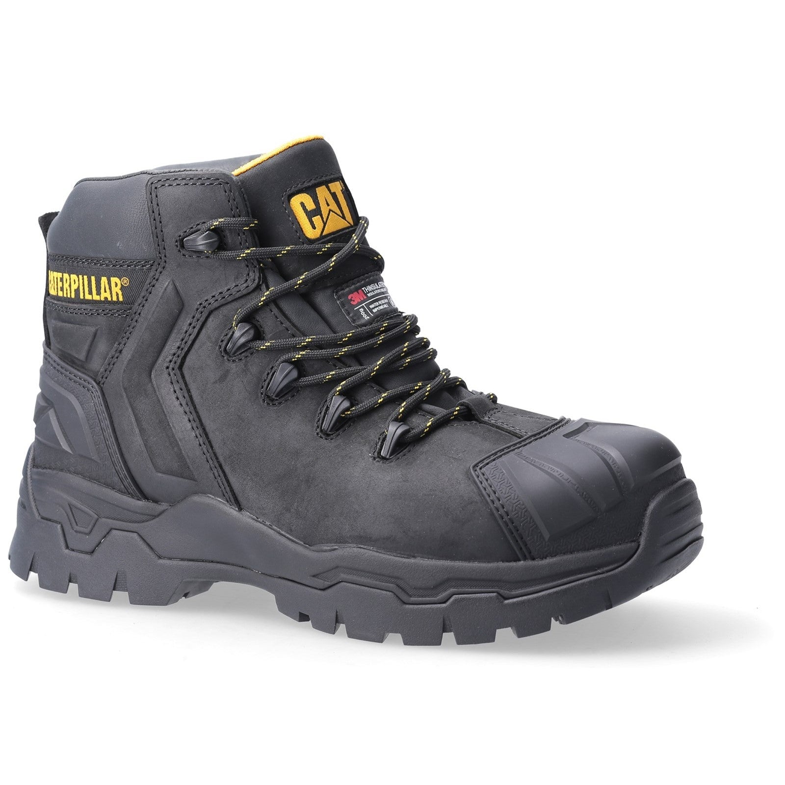 Caterpillar Everett S3 Wp Safety Boot in Black