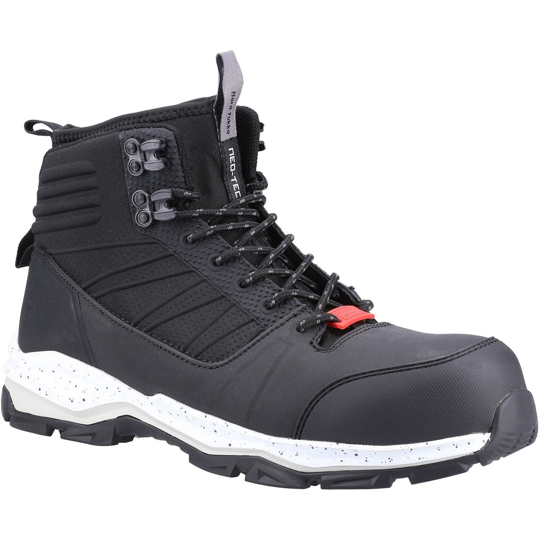 Hard Yakka Neo 2.0 PR Hybrid Side Zip Safety Boot in Black 