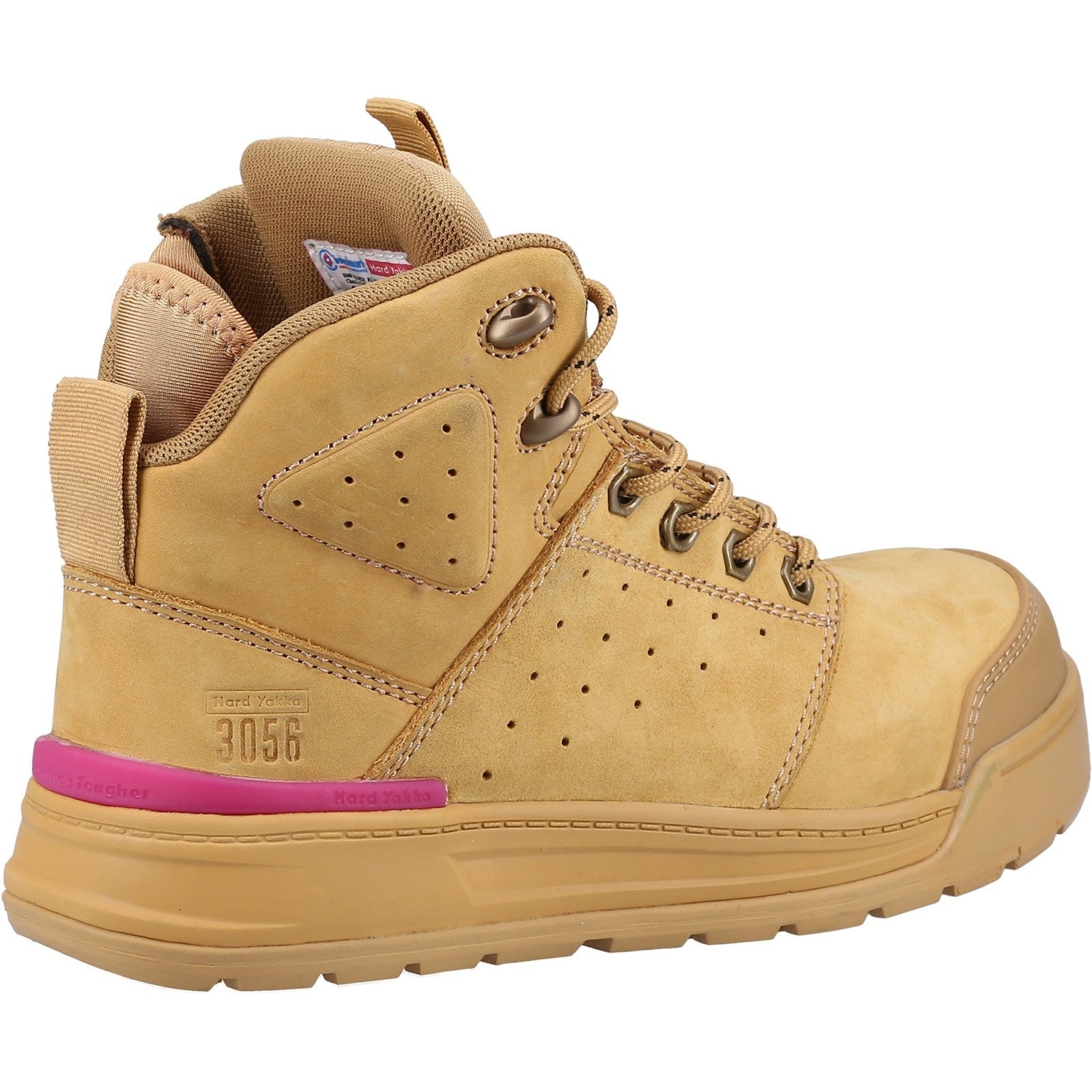 Hard Yakka 3056 PR Side Zip Safety Boot in Wheat 